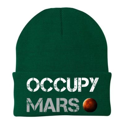 Occupy Mars Space Explorer Knit Cap Winter Beanie