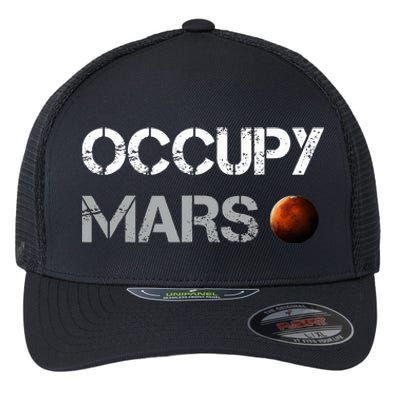 Occupy Mars Space Explorer Flexfit Unipanel Trucker Cap