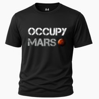 Occupy Mars Space Explorer Cooling Performance Crew T-Shirt