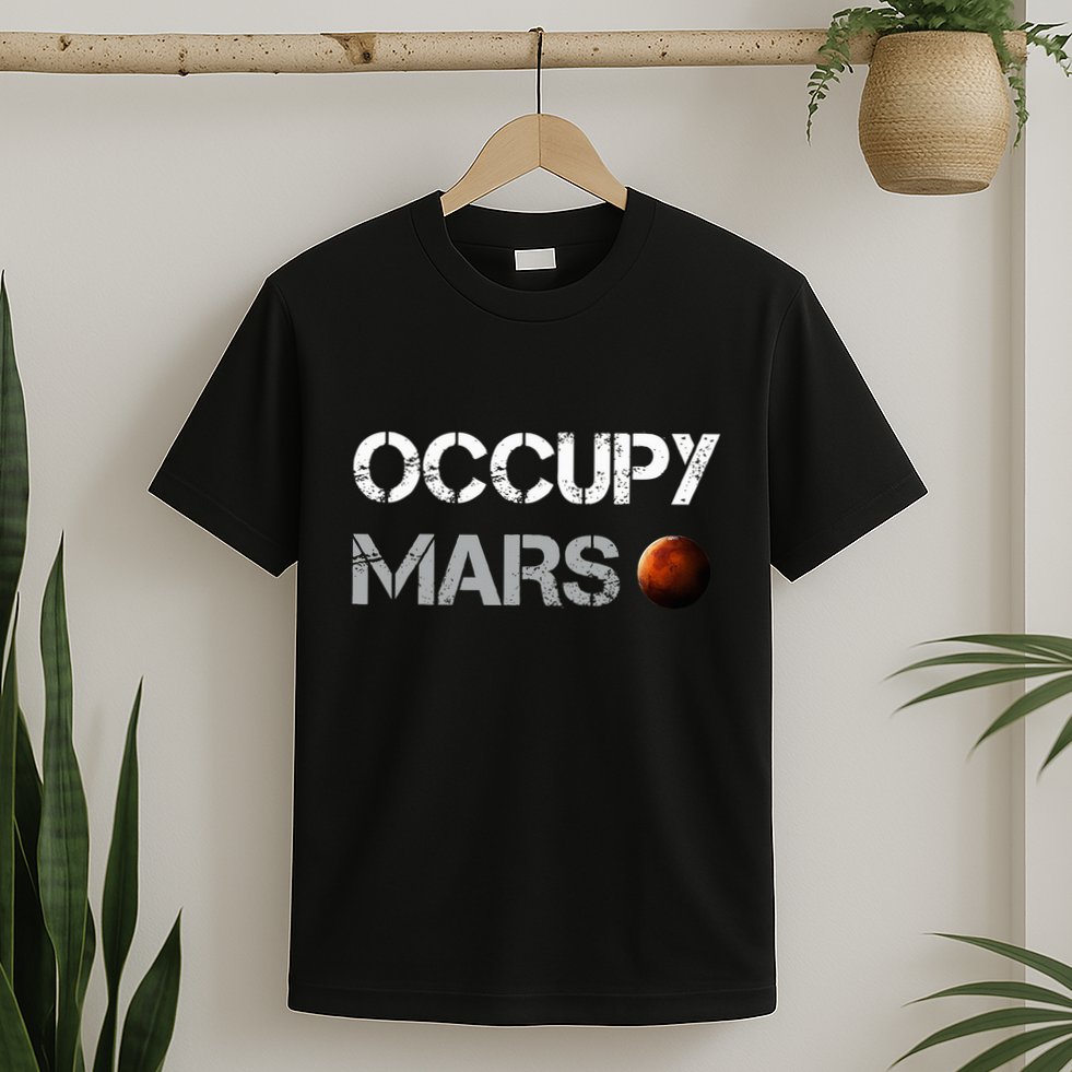 Occupy Mars Space Explorer T-Shirt