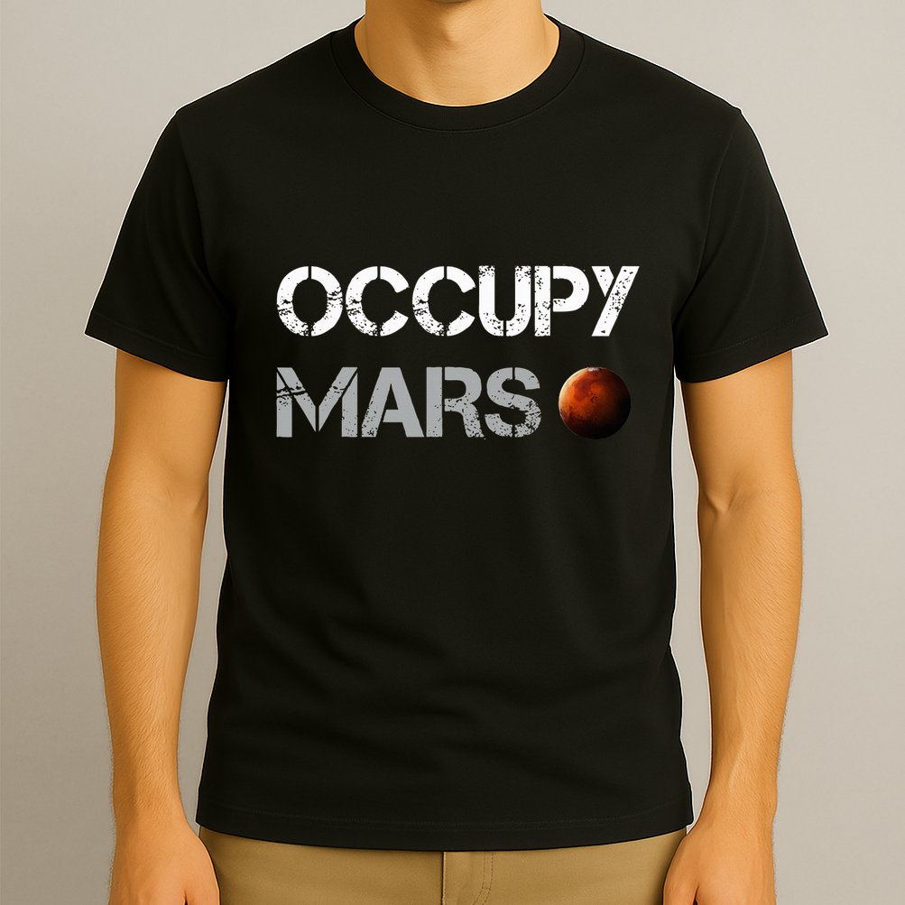 Occupy Mars Space Explorer T-Shirt