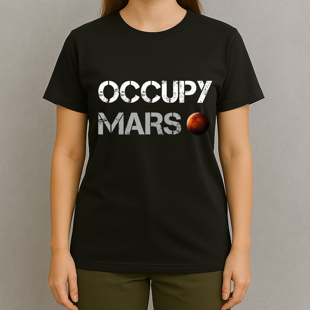 Occupy Mars Space Explorer T-Shirt