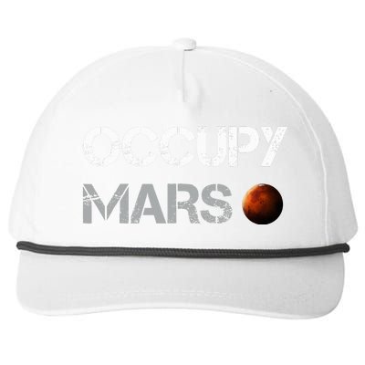 Occupy Mars Space Explorer Snapback Five-Panel Rope Hat