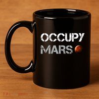 Occupy Mars Space Explorer 11oz C Handle Ceramic Mug