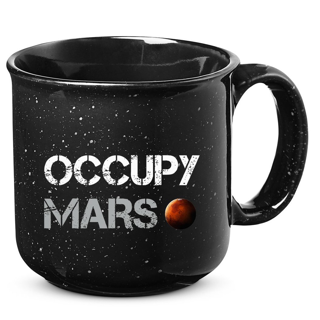 Occupy Mars Space Explorer 15oz Campfire Ceramic Mug