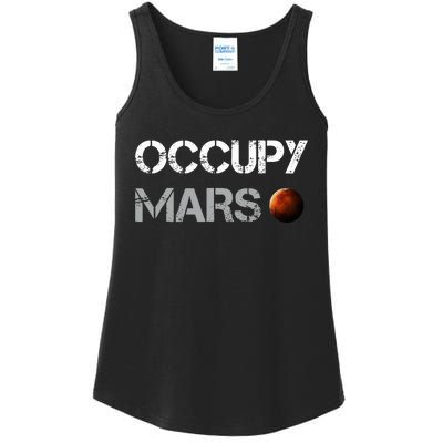 Occupy Mars Space Explorer Ladies Essential Tank