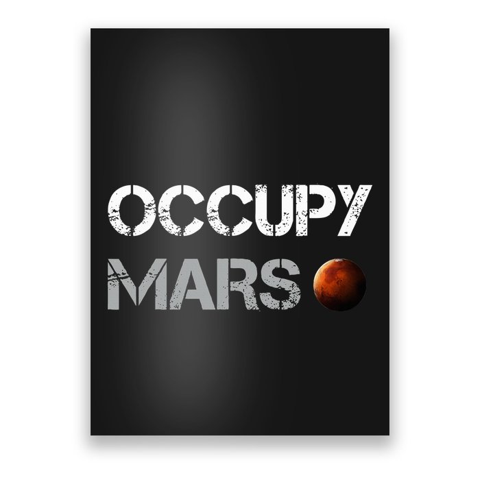 Occupy Mars Space Explorer Poster