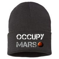 Occupy Mars Space Explorer Sustainable Knit Beanie