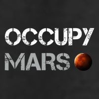 Occupy Mars Space Explorer Golf Towel