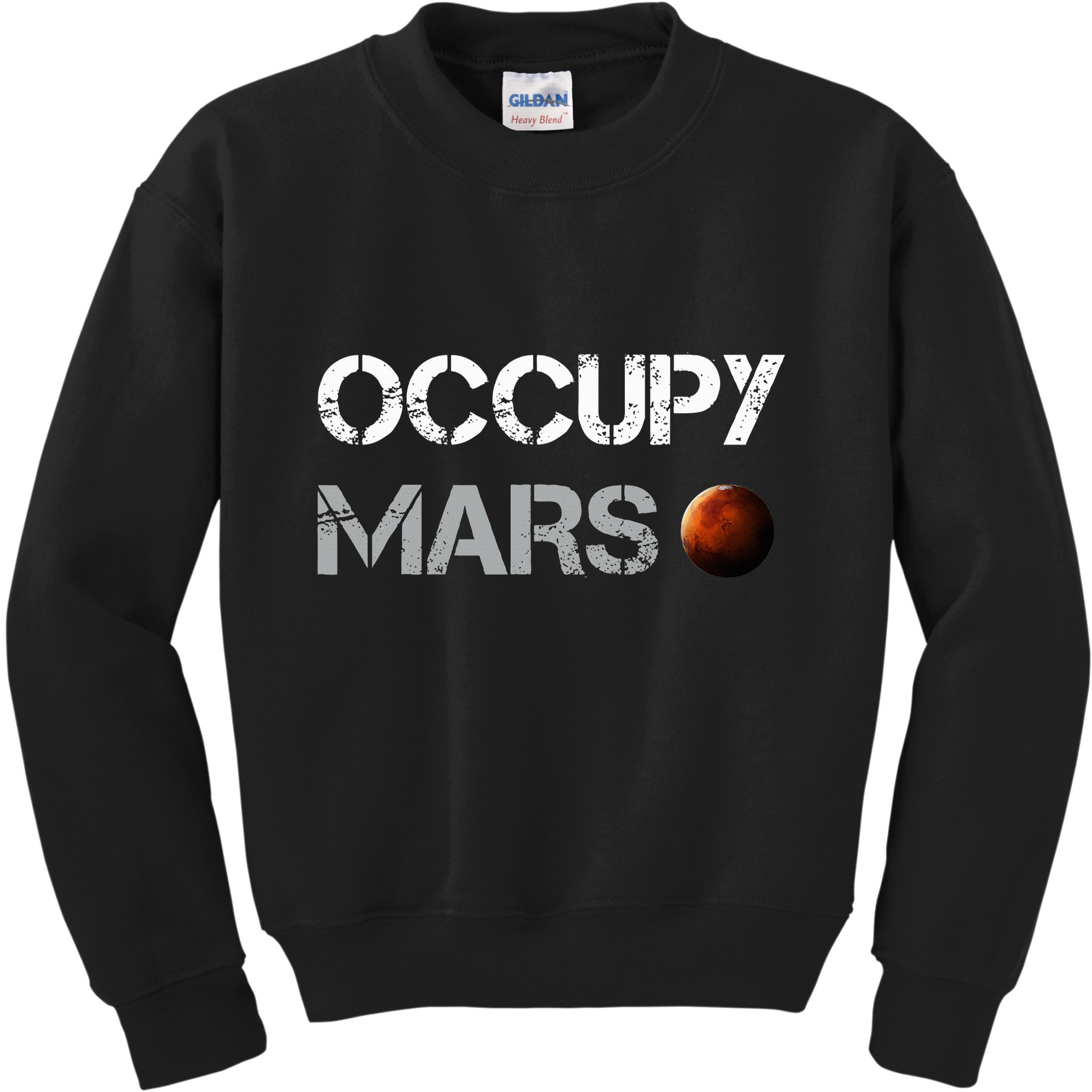Occupy Mars Space Explorer Kids Sweatshirt