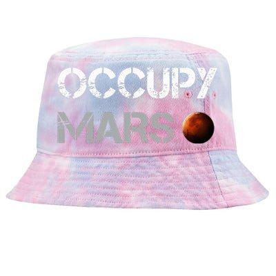 Occupy Mars Space Explorer Tie-Dyed Bucket Hat