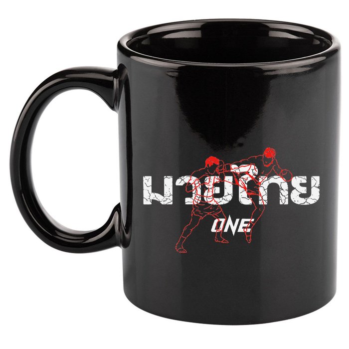 One Muay Thai 11oz C Handle Ceramic Mug