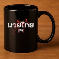 One Muay Thai 11oz C Handle Ceramic Mug