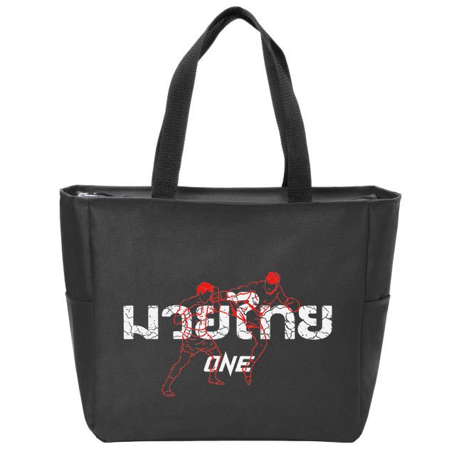 One Muay Thai Zip Tote Bag