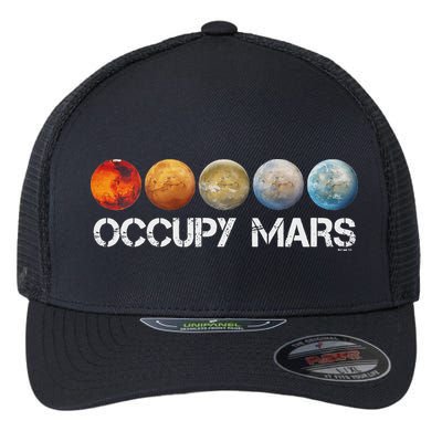 Occupy Mars Terraform Flexfit Unipanel Trucker Cap