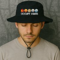 Occupy Mars Terraform Bucket Hat