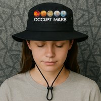 Occupy Mars Terraform Bucket Hat