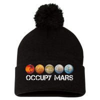 Occupy Mars Terraform Pom Pom 12in Knit Beanie