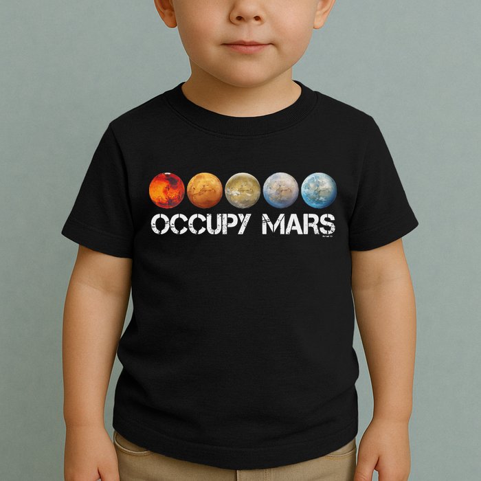 Occupy Mars Terraform Toddler T-Shirt