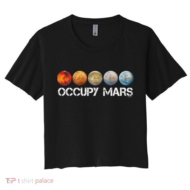 Occupy Mars Terraform Crop Top