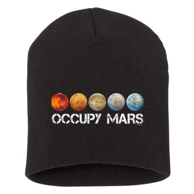 Occupy Mars Terraform Short Acrylic Beanie
