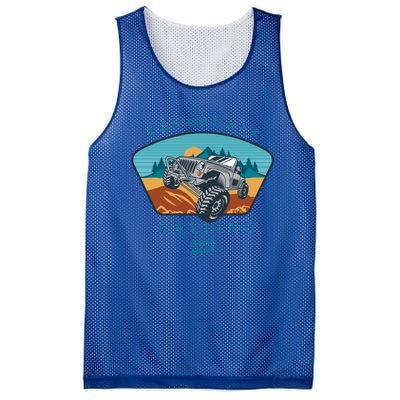 Offroad Mud Truck Adventure Calling Outdoor Lifestyle Gift Mesh Reversible Basketball Jersey Tank