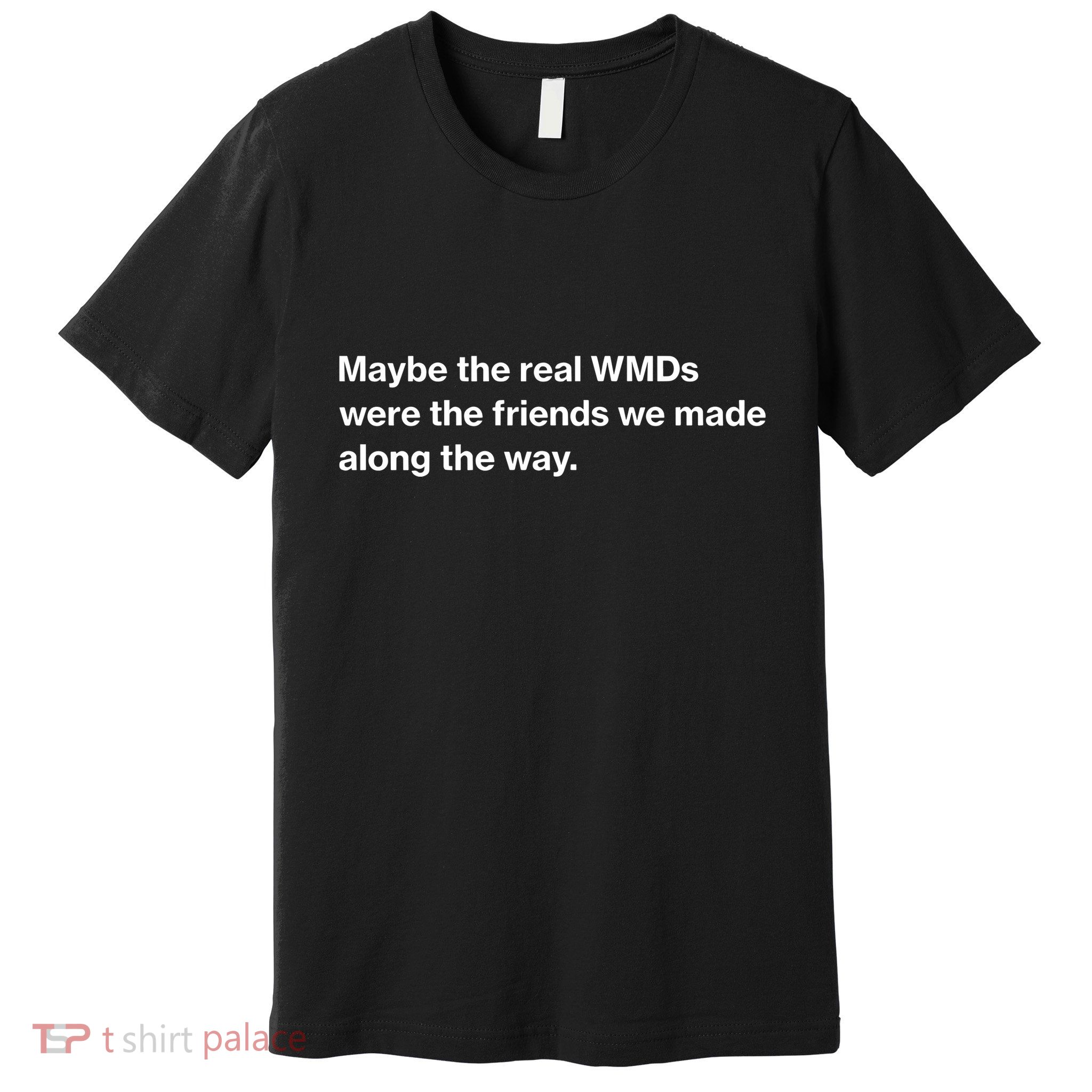 Oafnation Maybe The Real Wmds Were The Friends We Made Along The Way Premium T-Shirt