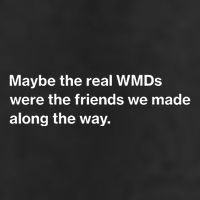 Oafnation Maybe The Real Wmds Were The Friends We Made Along The Way 25L Jumbo Tote