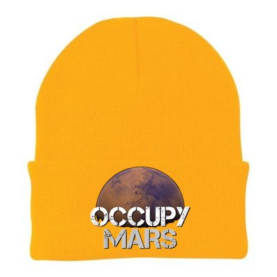 Occupy Mars Terraform Tee Extraterrestrial Knit Cap Winter Beanie