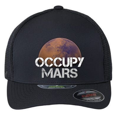 Occupy Mars Terraform Tee Extraterrestrial Flexfit Unipanel Trucker Cap