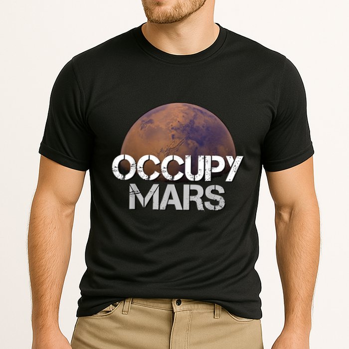 Occupy Mars Terraform Tee Extraterrestrial Performance Shirt