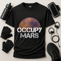 Occupy Mars Terraform Tee Extraterrestrial Performance Shirt