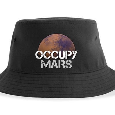 Occupy Mars Terraform Tee Extraterrestrial Sustainable Bucket Hat