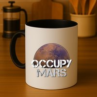 Occupy Mars Terraform Tee Extraterrestrial Mug