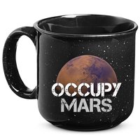 Occupy Mars Terraform Tee Extraterrestrial 15oz Campfire Ceramic Mug