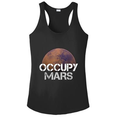 Occupy Mars Terraform Tee Extraterrestrial Ladies PosiCharge Competitor Racerback Tank