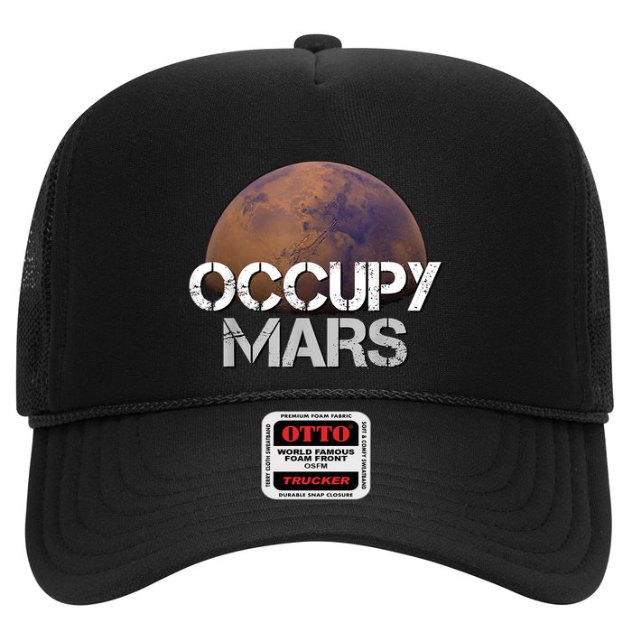 Occupy Mars Terraform Tee Extraterrestrial Trucker Hat