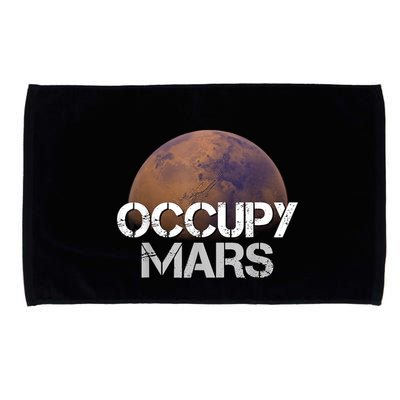 Occupy Mars Terraform Tee Extraterrestrial Microfiber Hand Towel