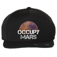 Occupy Mars Terraform Tee Extraterrestrial Wool Snapback Cap