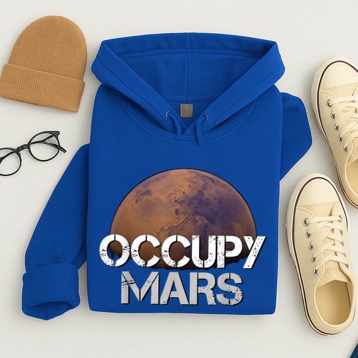 Occupy Mars Terraform Tee Extraterrestrial Hoodie