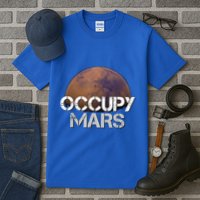 Occupy Mars Terraform Tee Extraterrestrial Tall T-Shirt