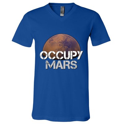 Occupy Mars Terraform Tee Extraterrestrial V-Neck T-Shirt