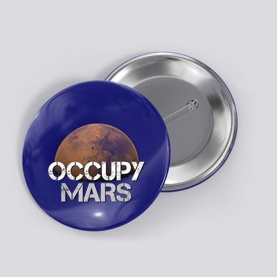 Occupy Mars Terraform Tee Extraterrestrial Button