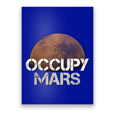 Occupy Mars Terraform Tee Extraterrestrial Poster