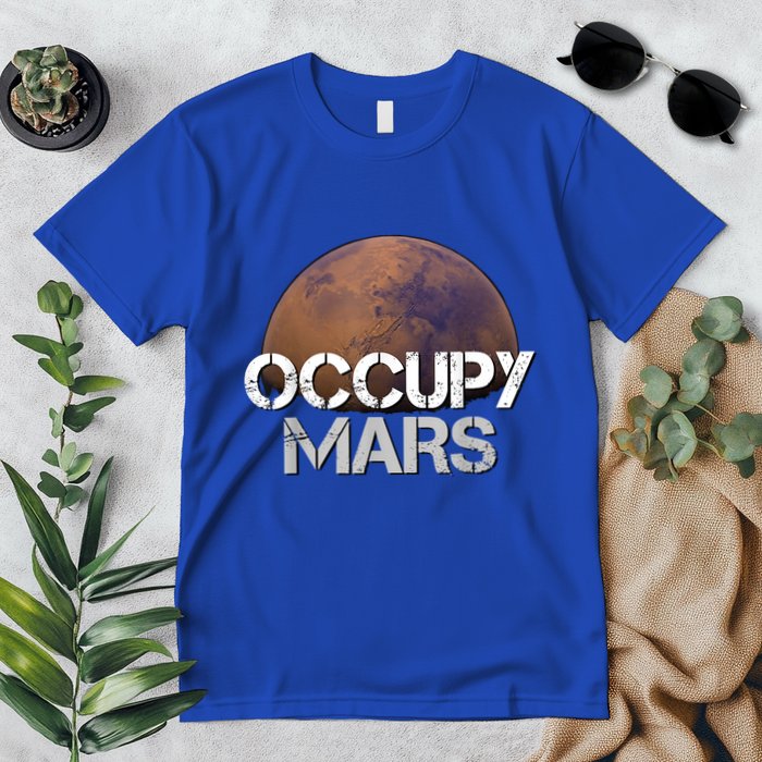 Occupy Mars Terraform Tee Extraterrestrial Premium T-Shirt