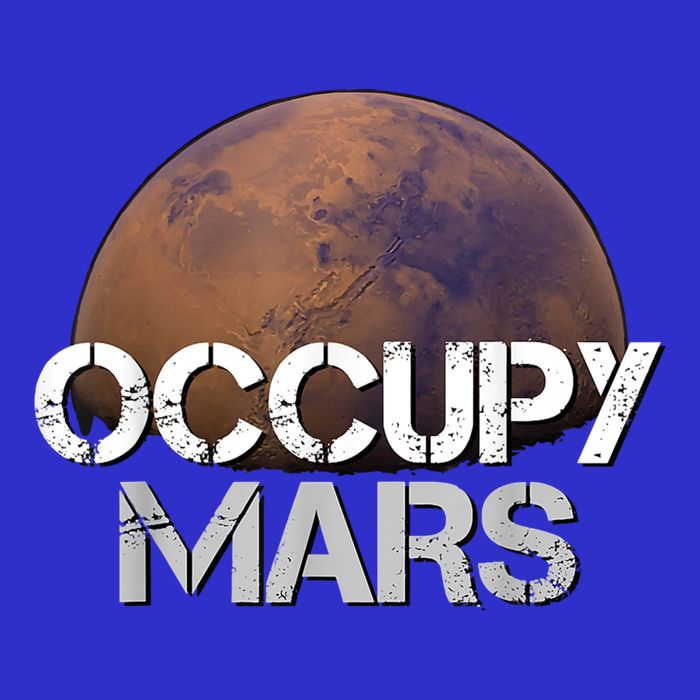 Occupy Mars Terraform Tee Extraterrestrial Pom Pom 12in Knit Beanie