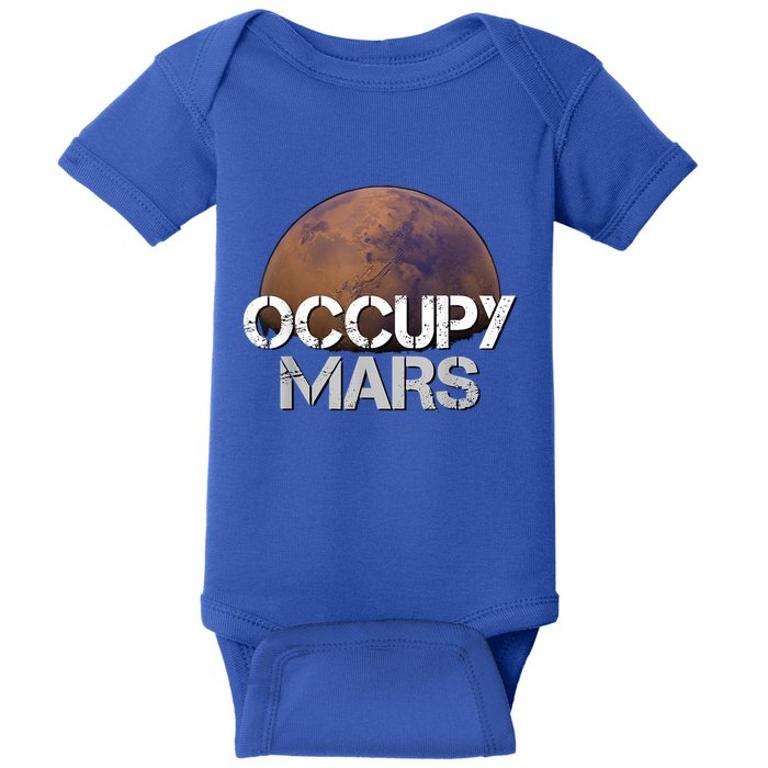 Occupy Mars Terraform Tee Extraterrestrial Baby Bodysuit