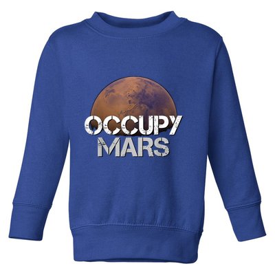 Occupy Mars Terraform Tee Extraterrestrial Toddler Sweatshirt
