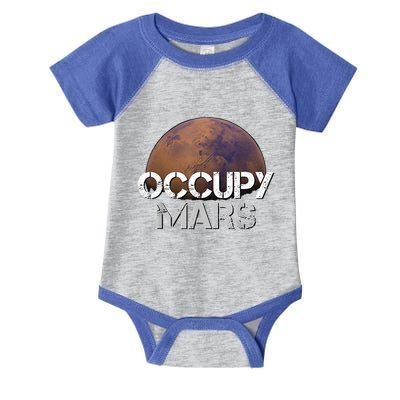 Occupy Mars Terraform Tee Extraterrestrial Infant Baby Jersey Bodysuit