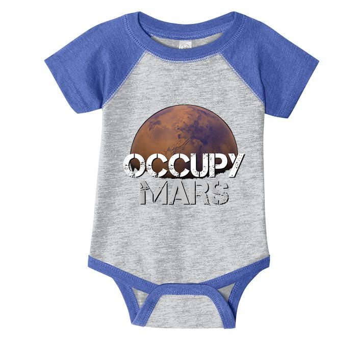 Occupy Mars Terraform Tee Extraterrestrial Infant Baby Jersey Bodysuit